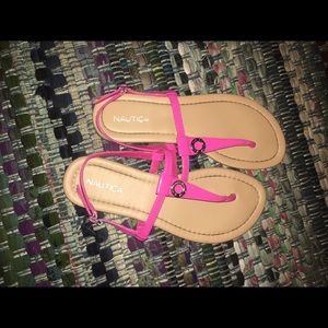 Pink sandals from Nautica